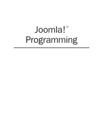 Joomla! Programming / Mark Dexter, Louis Landry
