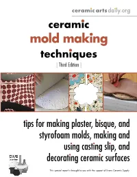 Mold Making Techniques | Third Edition |