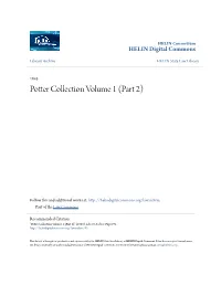 Potter Collection Volume 1 (Part 2)