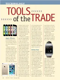 TECHNOLOGY TOOLS of the TRAD E