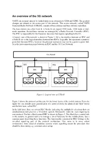 An Overview of the 3G Network
