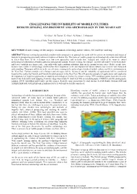 Challenging the Invisibility of Mobile Cultures Remote Sensing, Environment and Archaeology in the Near East