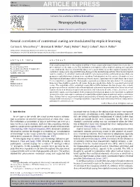 Neural Correlates of Contextual Cueing Are Modulated by Explicit Learning