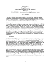 Comments of Craig S. Donohue on 265-26