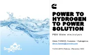 Cummins – Hydrogenics Denis.Thomas@Cummins.Com