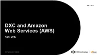 DXC and Amazon Web Services (AWS )