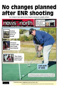 Last Putt of 2020