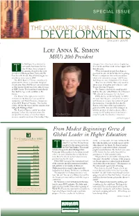 The Campaign for Msu