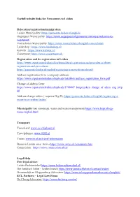 Usefull Website Links for Newcomers to Leiden