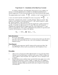 13-Calc of Ideal Gas Constant