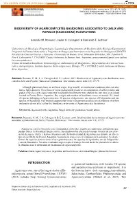 INTRODUCTION Biodiversity of Agaricomycetes Basidiomes