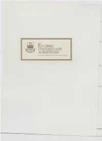* Cor Ex LIBRIS UNIVERSITATIS ALBERTENSIS