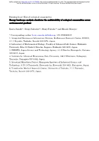 Energy Landscape Analysis Elucidates the Multistability of Ecological Communities Across Environmental Gradient