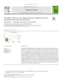 The Additive Effect of a Stem Galling Moth and a Competitive Plant On