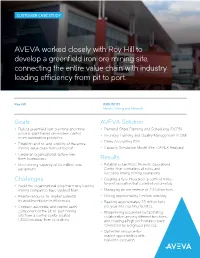 AVEVA Worked Closely with Roy Hill to Develop a Greenfield Iron Ore Mining Site, Connecting the Entire Value Chain with Industry Leading Efficiency from Pit to Port