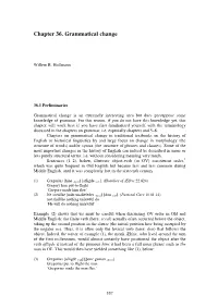 Chapter 36. Grammatical Change