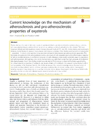 Current Knowledge on the Mechanism of Atherosclerosis and Pro-Atherosclerotic Properties of Oxysterols Adam Zmysłowski* and Arkadiusz Szterk