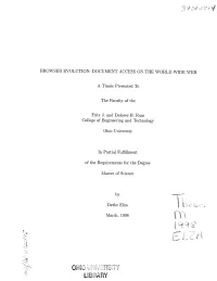 Document Access on the World Wide Web