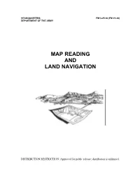 Map Reading and Land Navigation