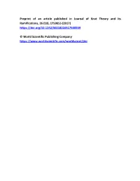 Preprint of an Article Published in Journal of Knot Theory and Its Ramifications, 26 (10), 1750055 (2017)