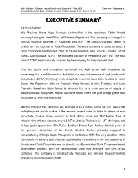 Executive Summary Executive Summary