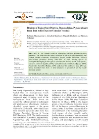 Diptera, Pipunculidae, Pipunculinae) from Iran with Four New Species Records