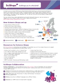 Factsheet: Scishops.Eu in a Nutshell