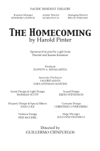 The Homecoming Program.Indd