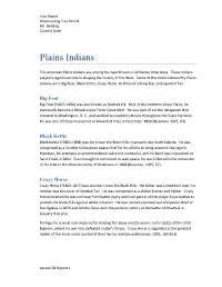 Plains Indians