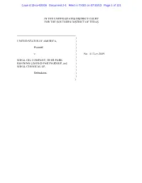 Shell Deer Park Consent Decree