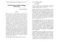 The Ritual Use of Jhakro in Magar Community
