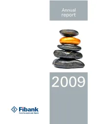 Worldreginfo - C87496be-Ab81-4976-A2d1-9F12b7517f27 Annual REPORT 2009 I TABLE of CONTENTS