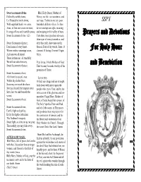 Benediction Prayers-SSPX