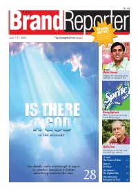 SPECIAL REPORT an Analysis of the June 1-15, 2008 the Fortnightly from Afaqs! Mobile Marketing Business in India 16