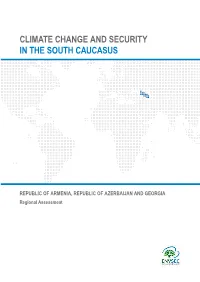 Climate Change and Security in the South Caucasus