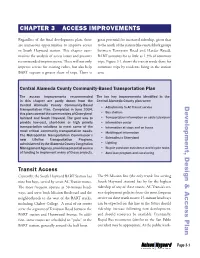De V Elopment, Design & Access Plan CHAPTER 3 ACCESS