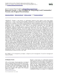Domestic Forests: a New Paradigm for Integrating Local Communities’ Forestry Into Tropical Forest Science