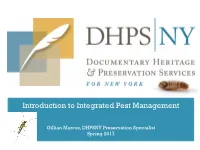 Introduction to Integrated Pest Management