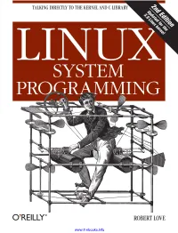 Linux System Programming
