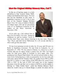 Meet the Original Midday Memory Man, Carl T