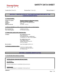Safety Data Sheet