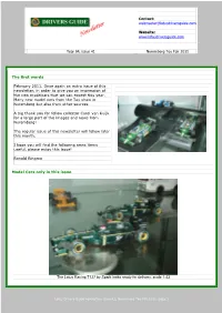 Lotus Drivers Guide Newsletter, Issue 41, Nuremberg Toy Fair 2011, Page 1