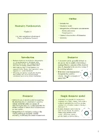 11. Dosimetry Fundamentals