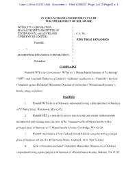 Case 1:20-Cv-01671-UNA Document 1 Filed 12/09/20 Page 1 of 23 Pageid #: 1