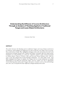 Understanding the Diffusion of Coconut