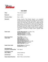 Chicken Squad S1 Fact Sheet 2021