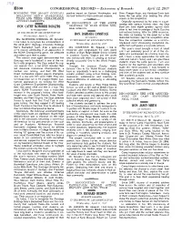 Extensions of Remarks E500 HON. CATHY Mcmorris RODGERS