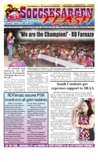 Palaro Issue1