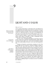 Light and Color
