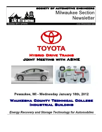 Milwaukee Section Newsletter